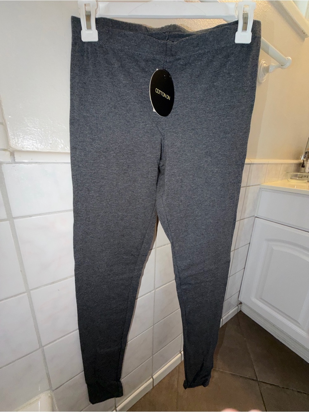 Cotton On Charcoal Gray Leggings - Medium